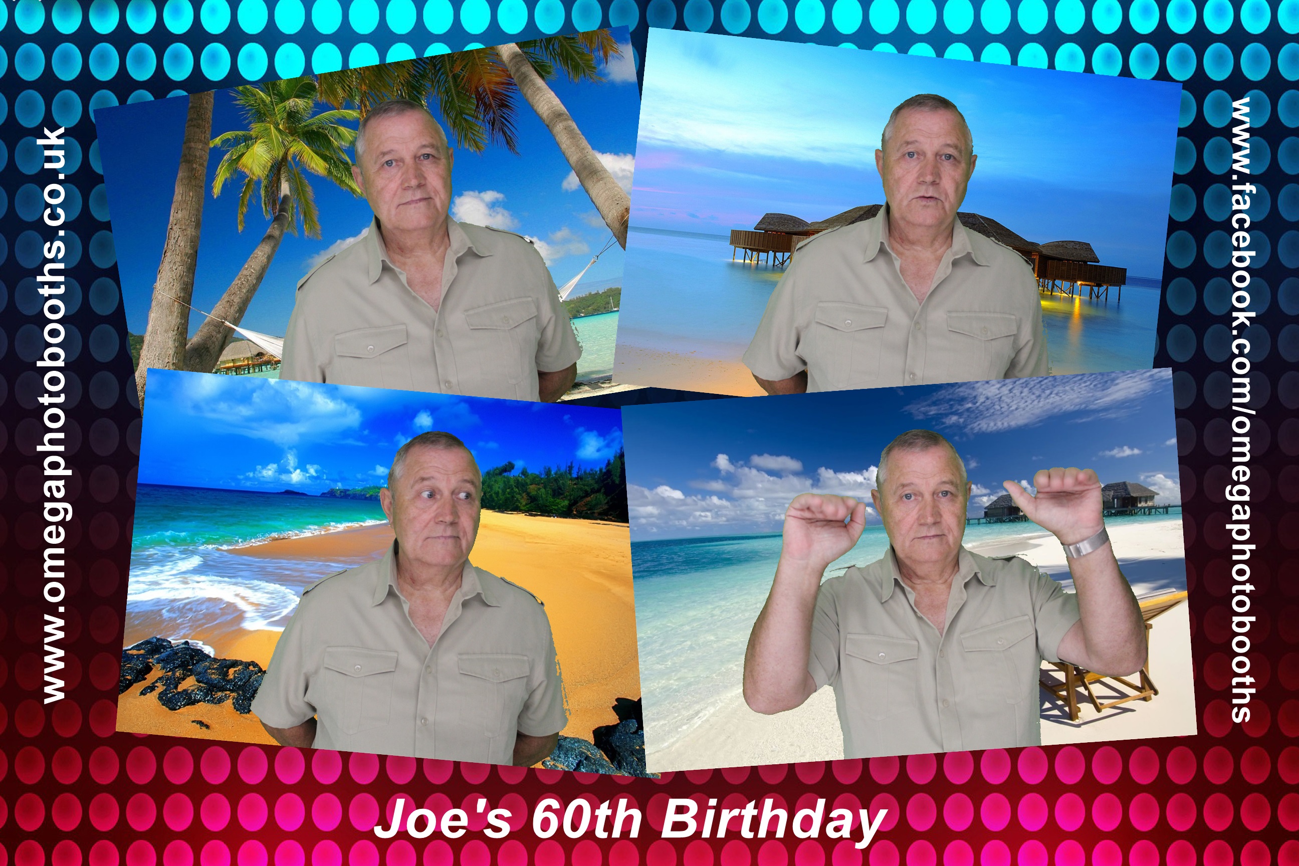 Joe's 60th | View more photos from the event at gallery.omegaphotobooths.co.uk/u/Omega-Photobooths/Joes-60th